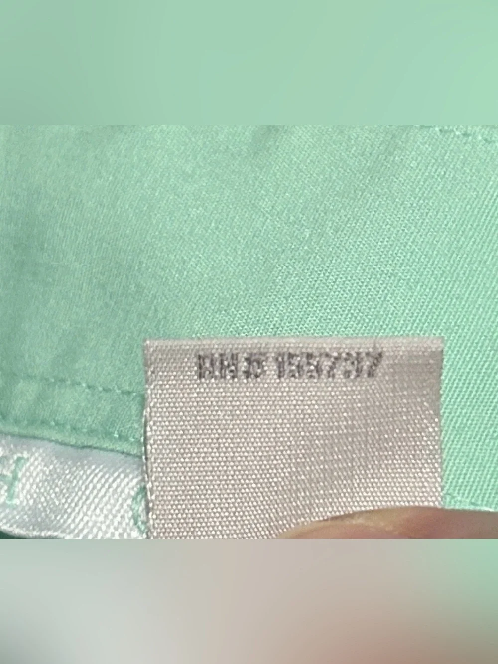 Cinch Men's Western Solid Mint Green Button-Down Shirt L/XL - Picture 7 of 9